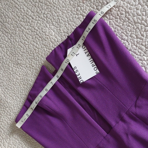 NWT Dress The Population Size Small Chloe Violet Strapless Mini Dress - Picture 6 of 16